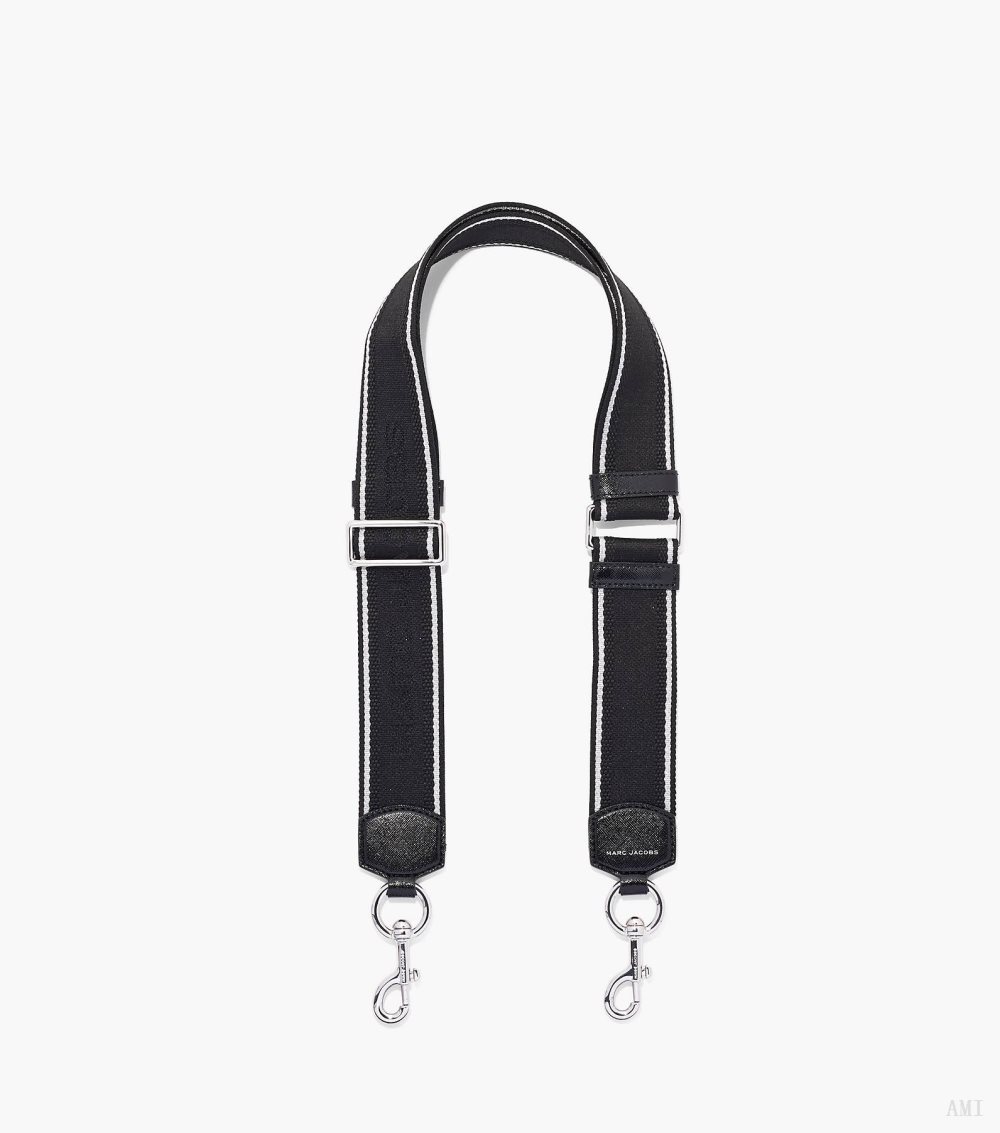 The Logo Dtm Webbing Strap - Black