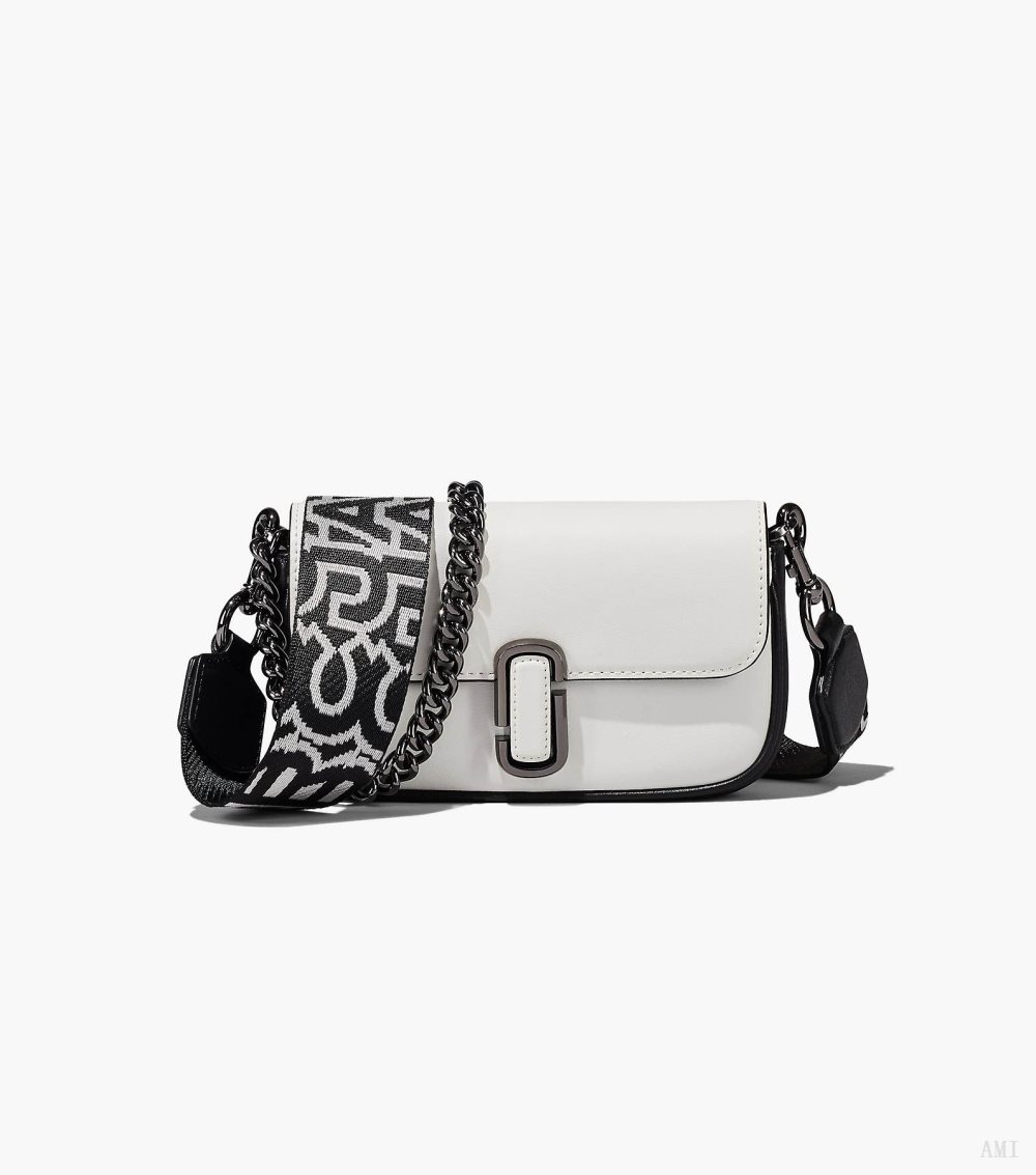 The Bi-Color J Marc Mini Bag - Black/White