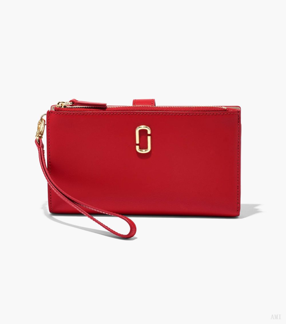 The J Marc Phone Wristlet - True Red