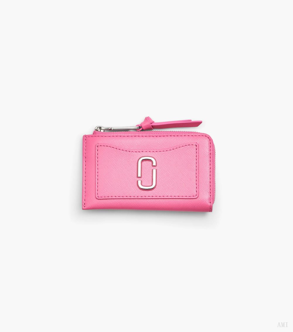 The Utility Snapshot Top Zip Multi Wallet - Petal Pink