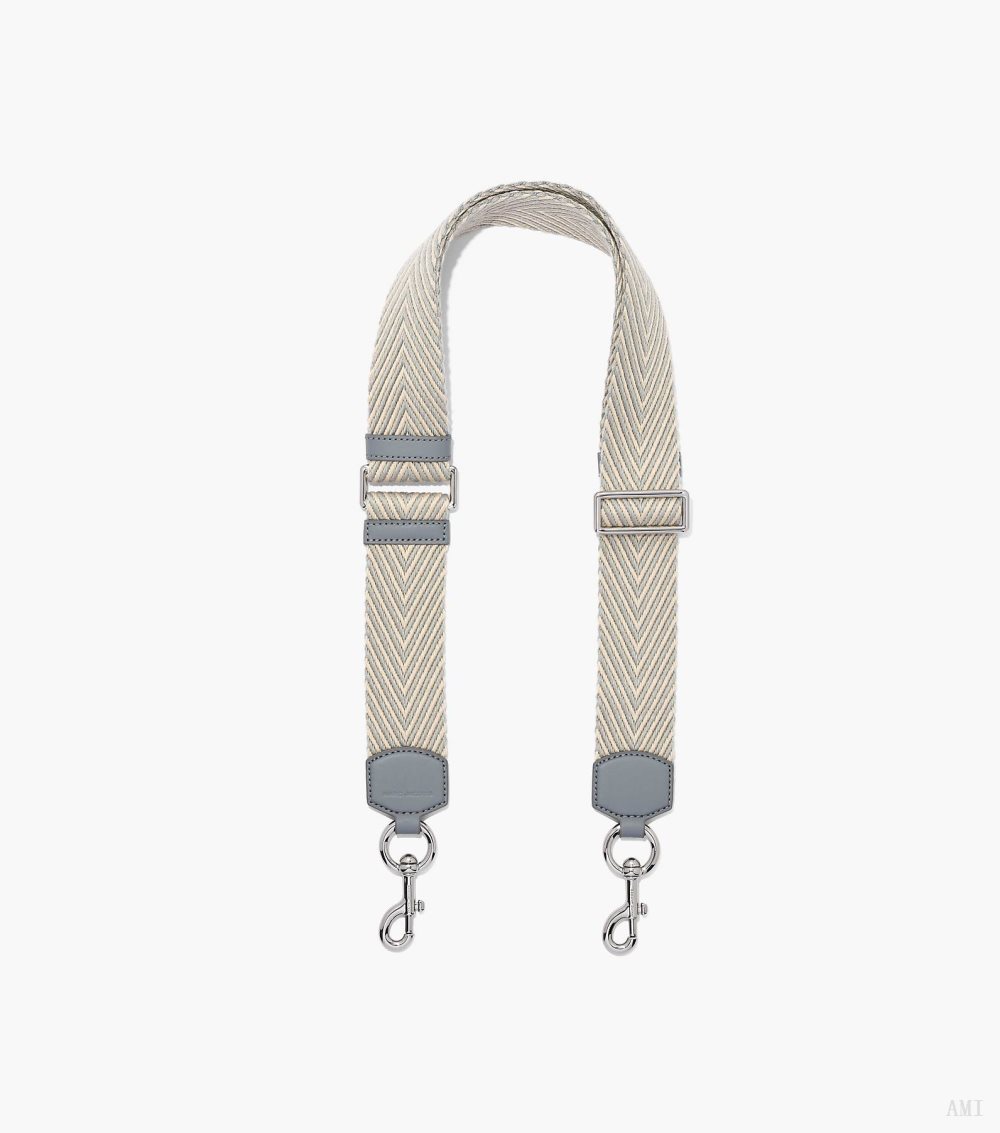 The Arrow Webbing Strap - Wolf Grey Multi