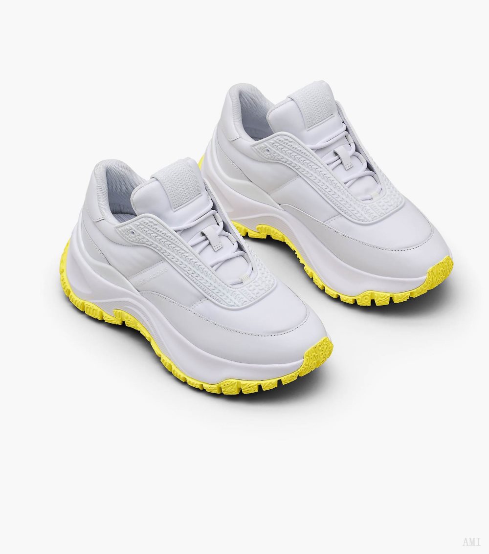 The Lazy Runner - White/Yellow