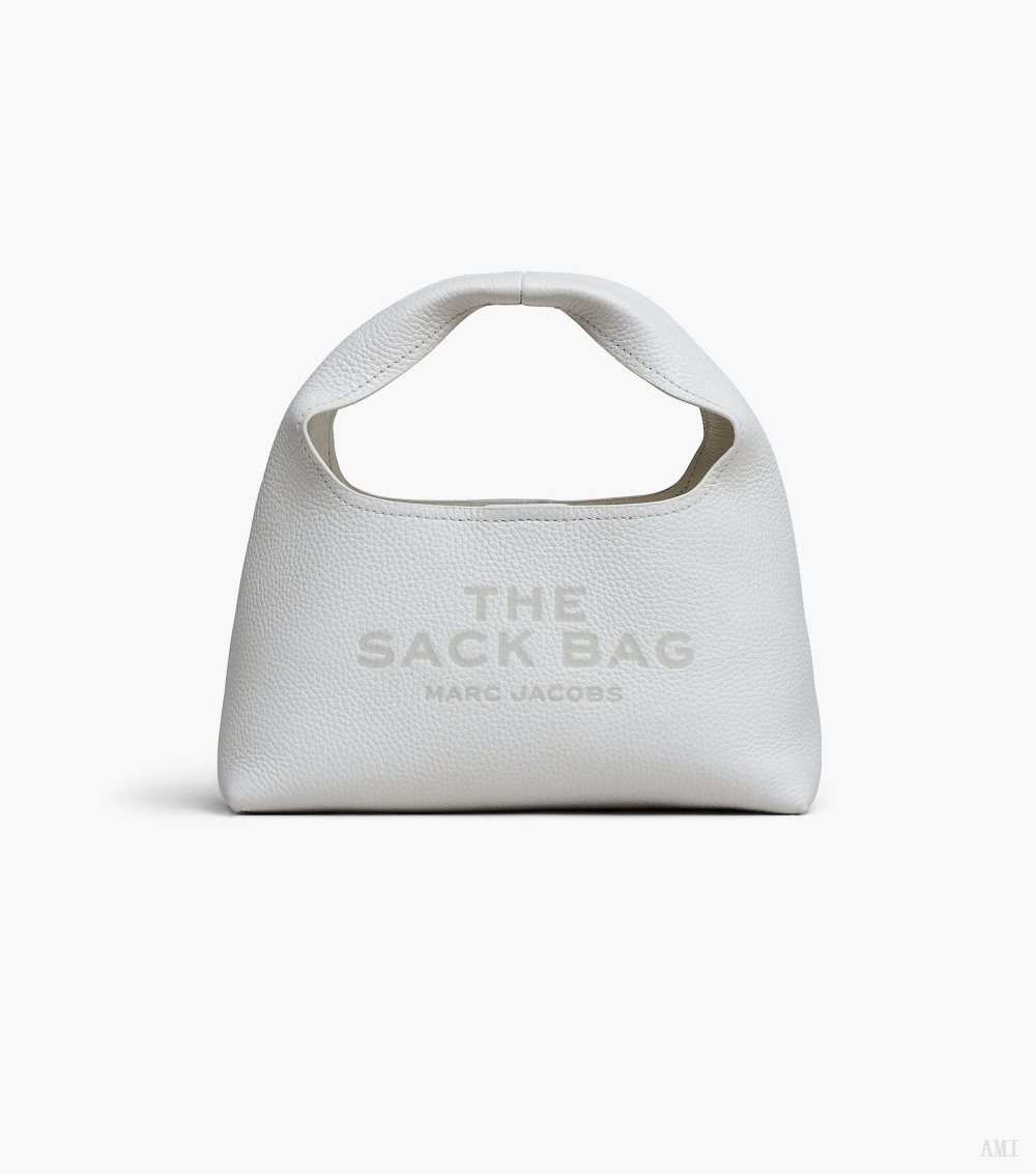 The Mini Sack Bag - White