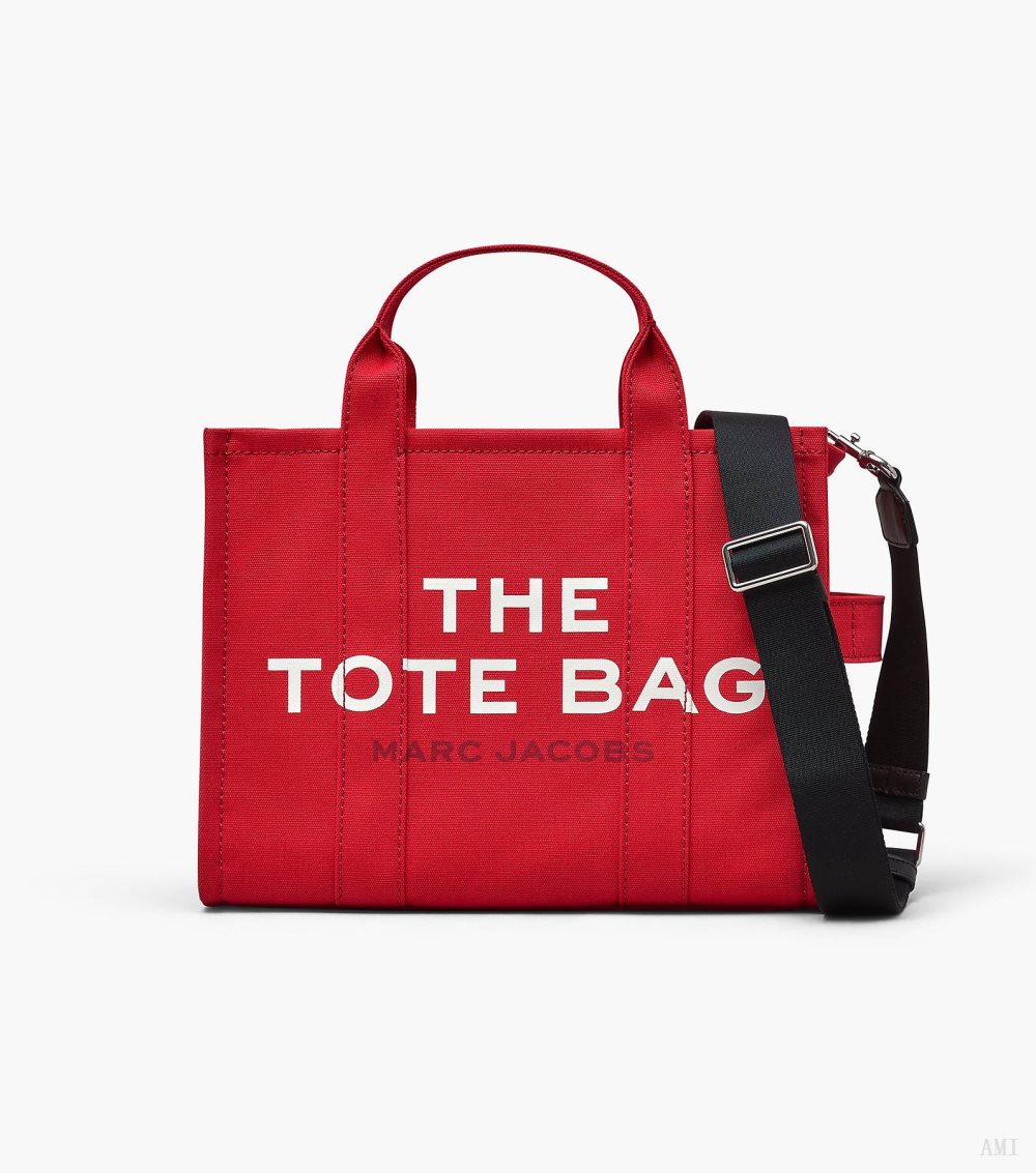 The Medium Tote Bag - True Red