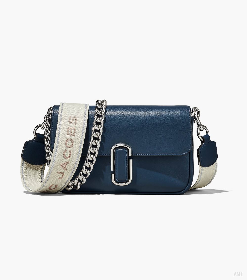 The J Marc Soft Shoulder Bag - Blue Sea