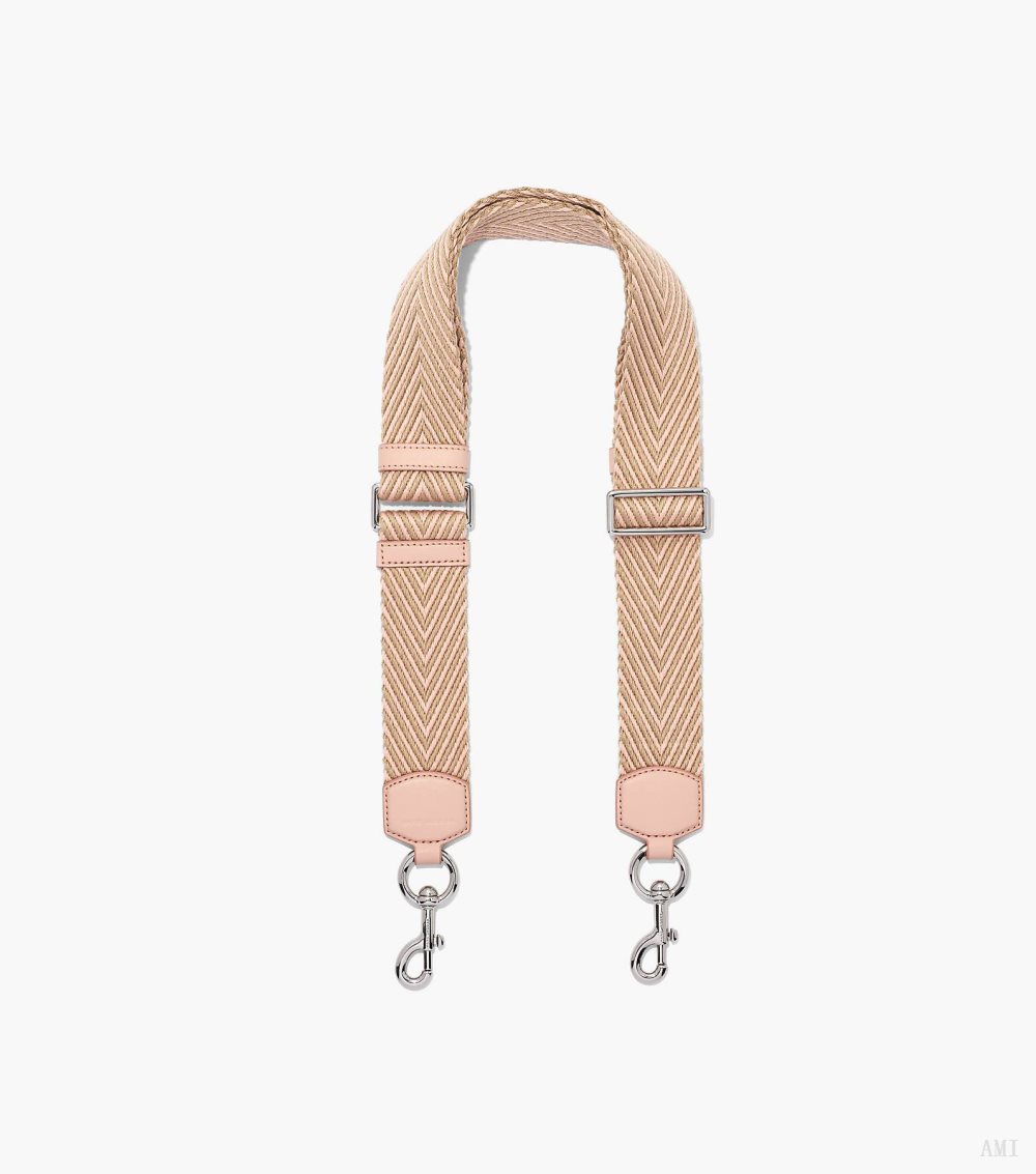 The Arrow Webbing Strap - Rose Multi