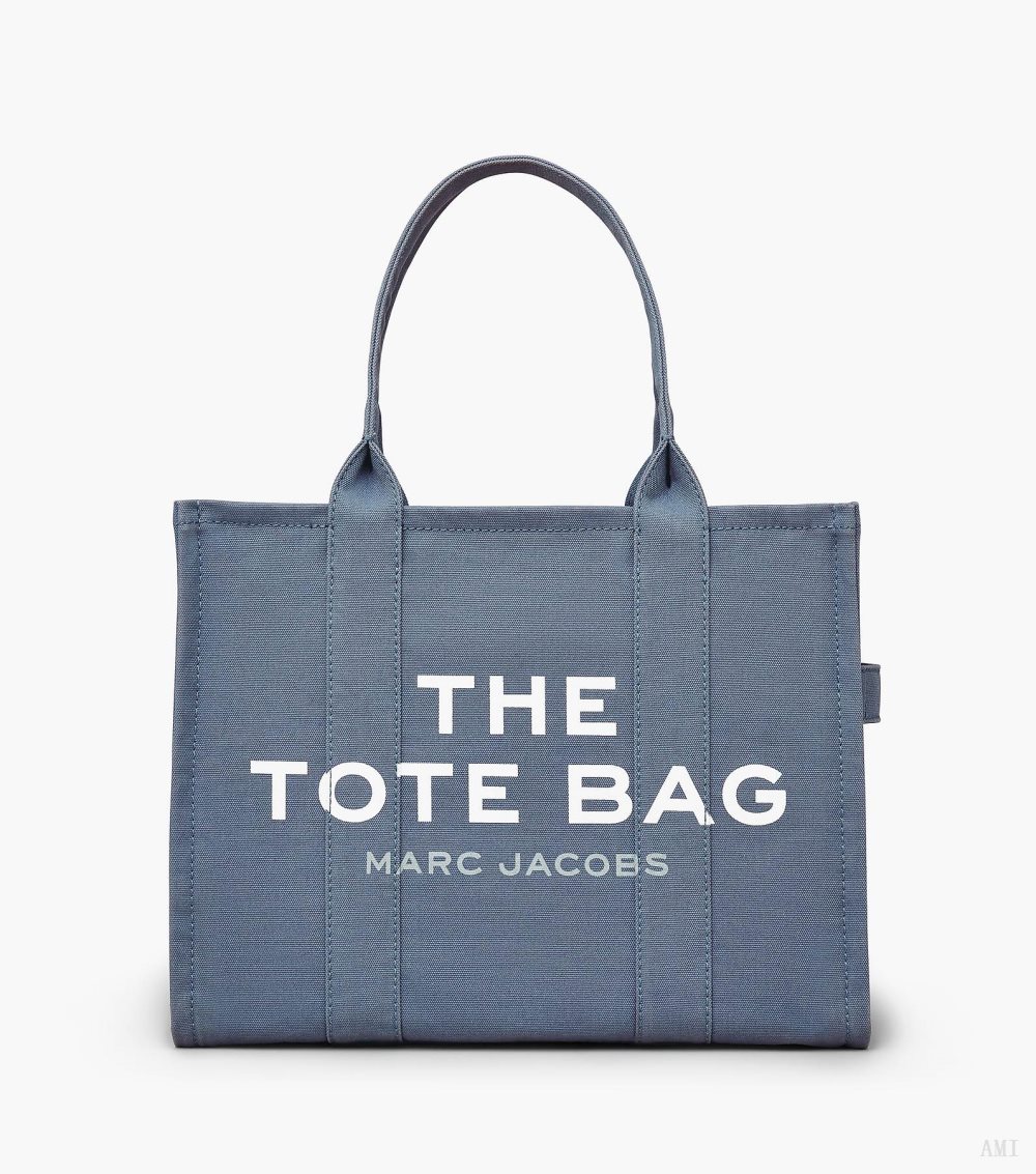 The Large Tote Bag - Blue Shadow