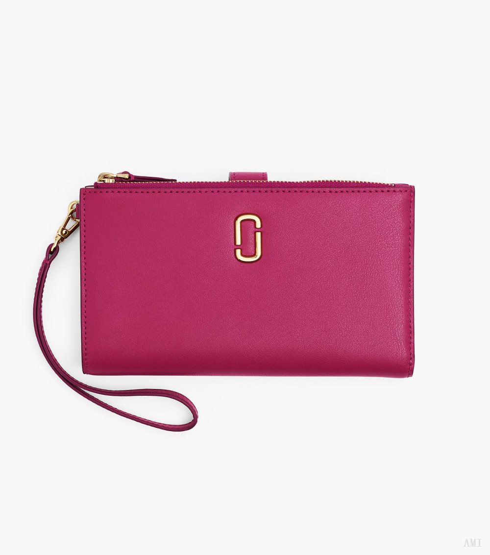 The J Marc Phone Wristlet - Lipstick Pink