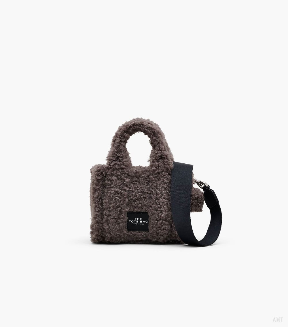 The Teddy Mini Tote Bag - Grey