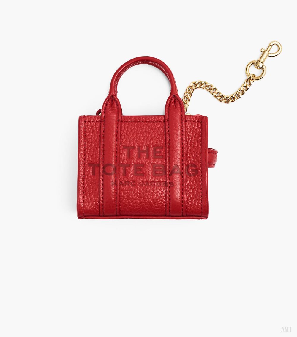 The Nano Tote Bag Charm - True Red