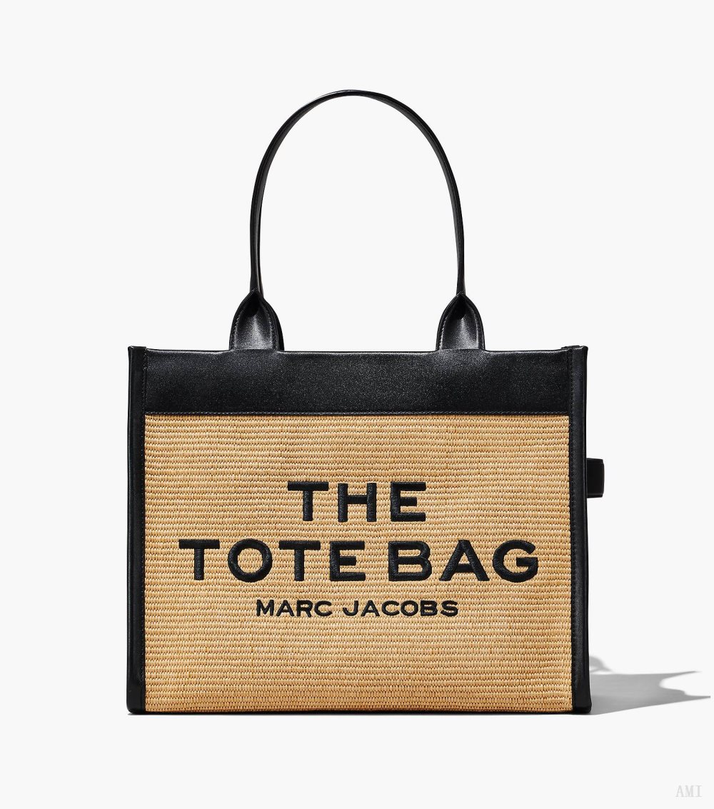The Woven Large Tote Bag - Natural