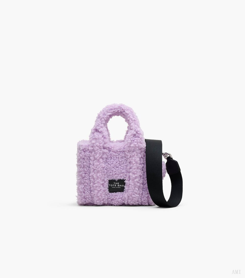 The Teddy Mini Tote Bag - Lilac