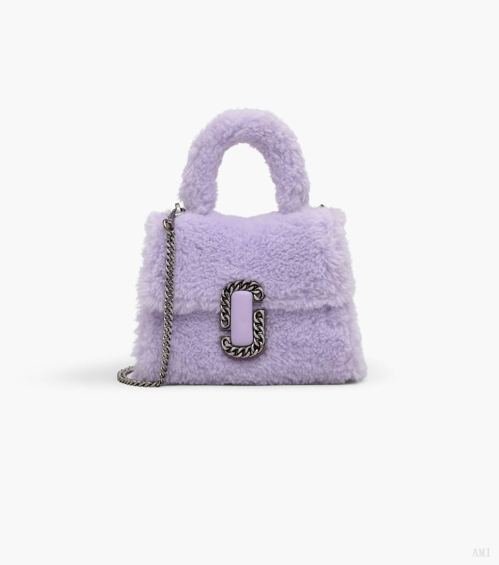 The Teddy St. Marc Mini Top Handle - Lilac