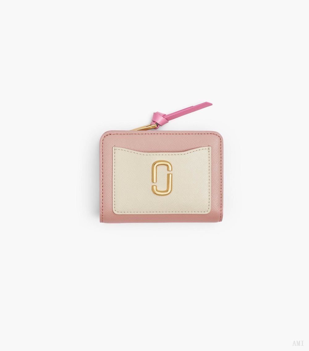 The Utility Snapshot Mini Compact Wallet - Rose Multi