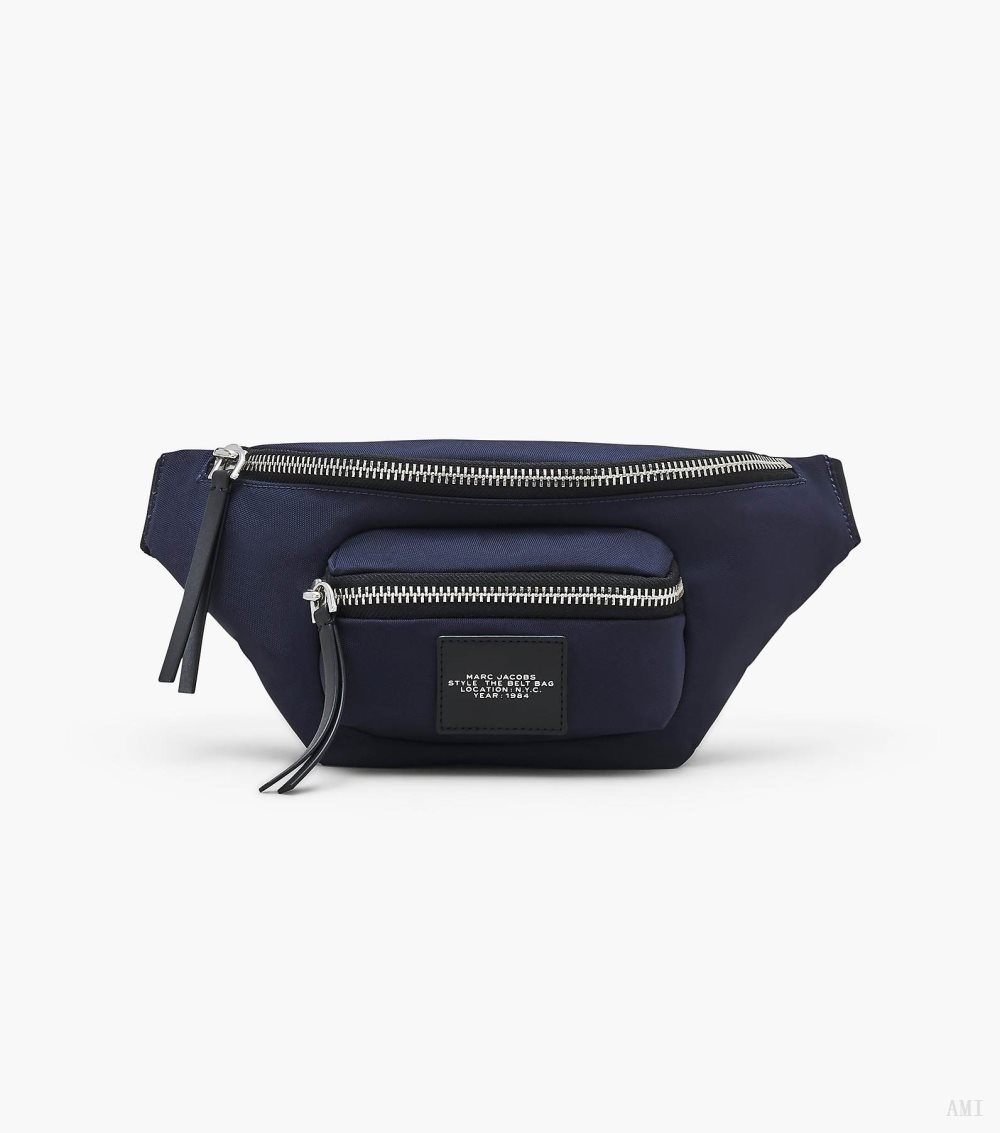 The Biker Nylon Belt Bag - Midnight Blue