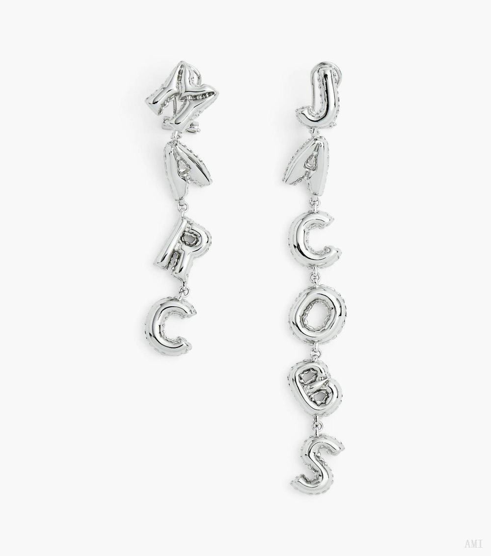 The Marc Jacobs Balloon Earrings - Silver
