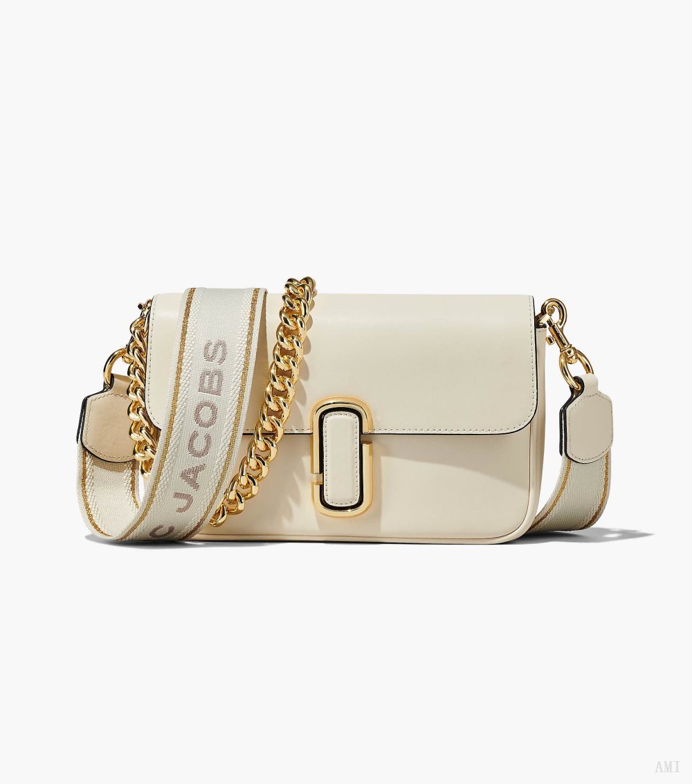 The J Marc Soft Shoulder Bag - Cloud White