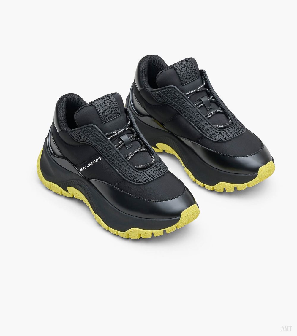 The Lazy Runner - Black/Yellow