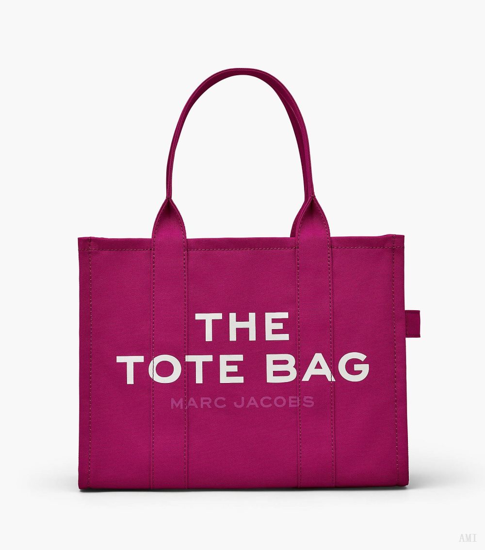 The Large Tote Bag - Lipstick Pink