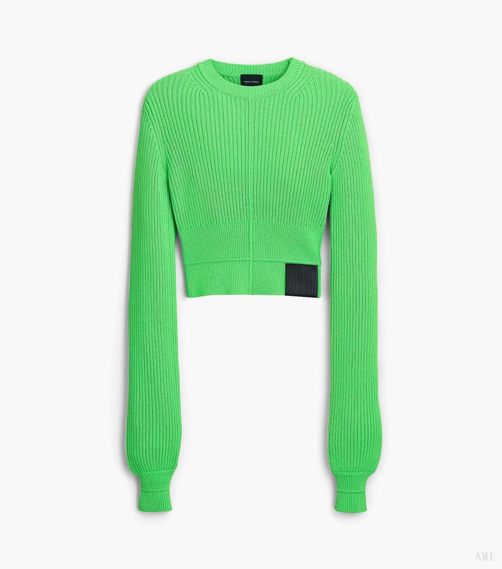 The Femme Crewneck Sweater - Apple