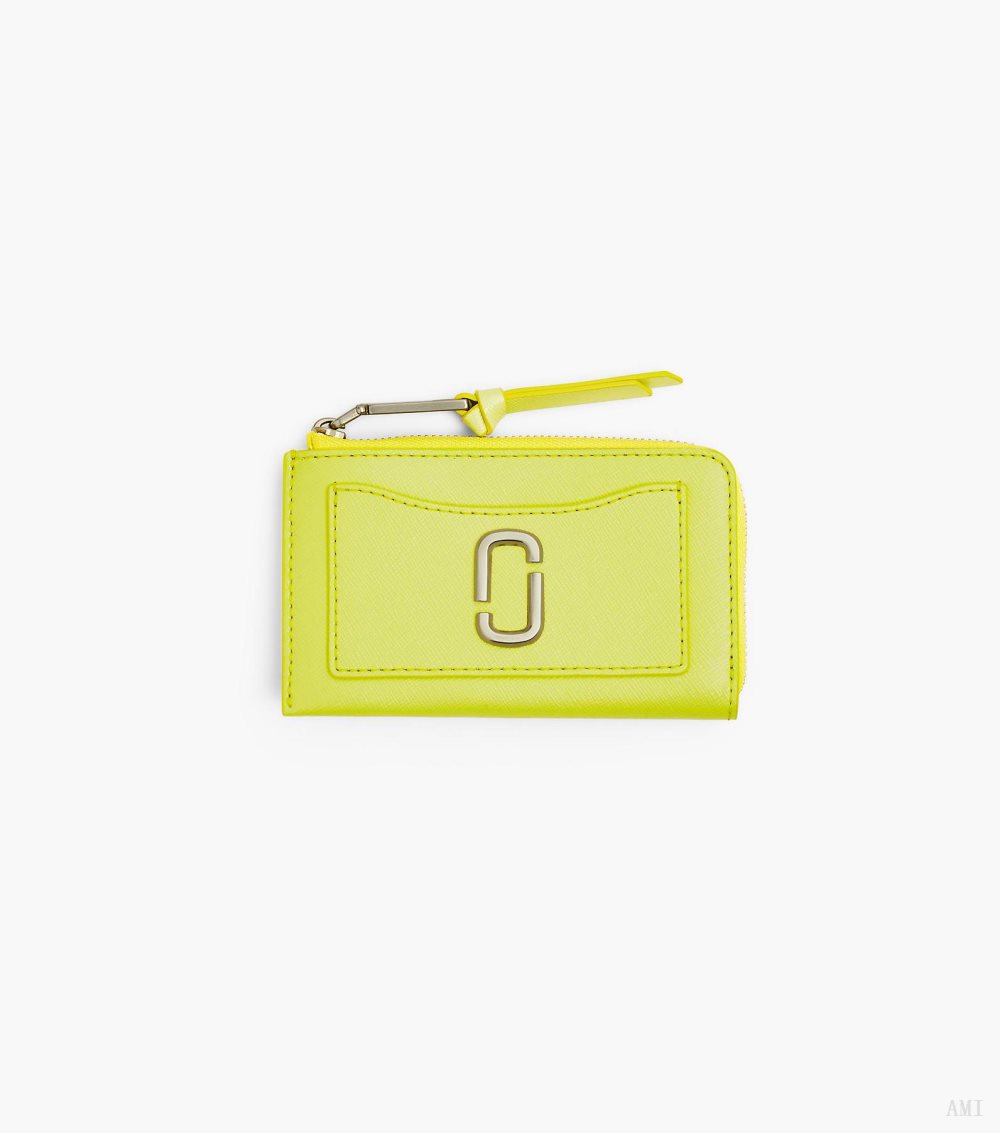 The Utility Snapshot Top Zip Multi Wallet - Limoncello