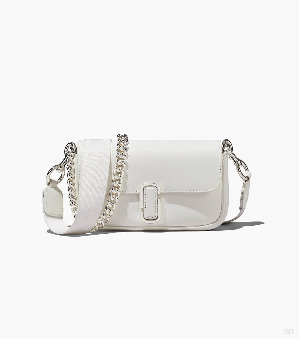 The J Marc Mini Bag - White/Silver