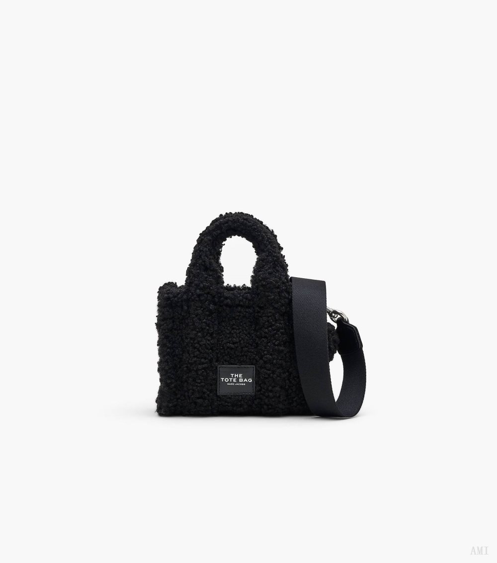 The Teddy Mini Tote Bag - Black