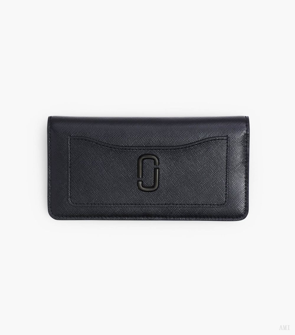 The Utility Snapshot Long Wallet - Black