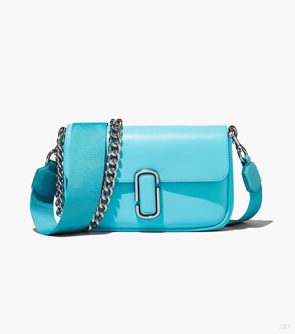 The J Marc Soft Shoulder Bag - Pool