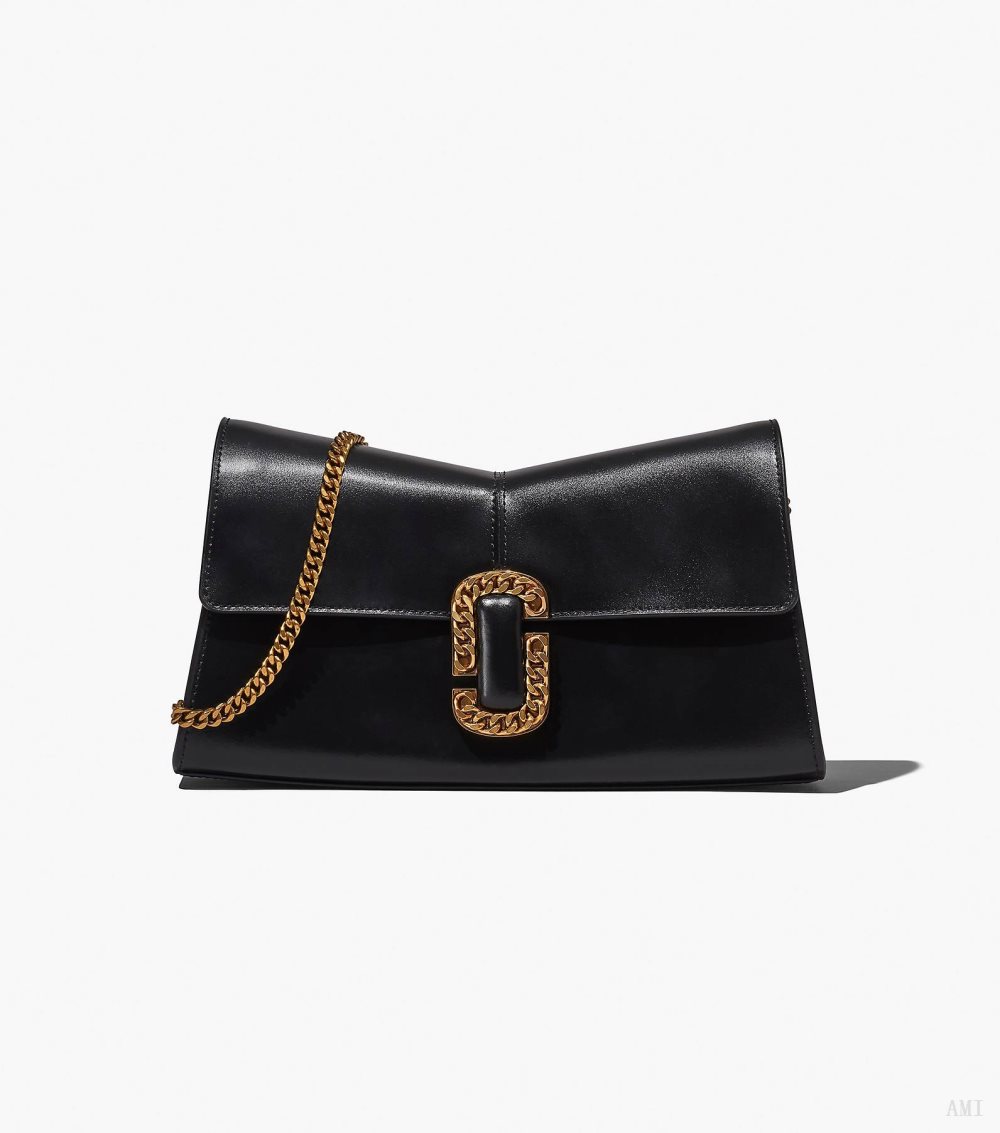 The St. Marc Convertible Clutch - Black