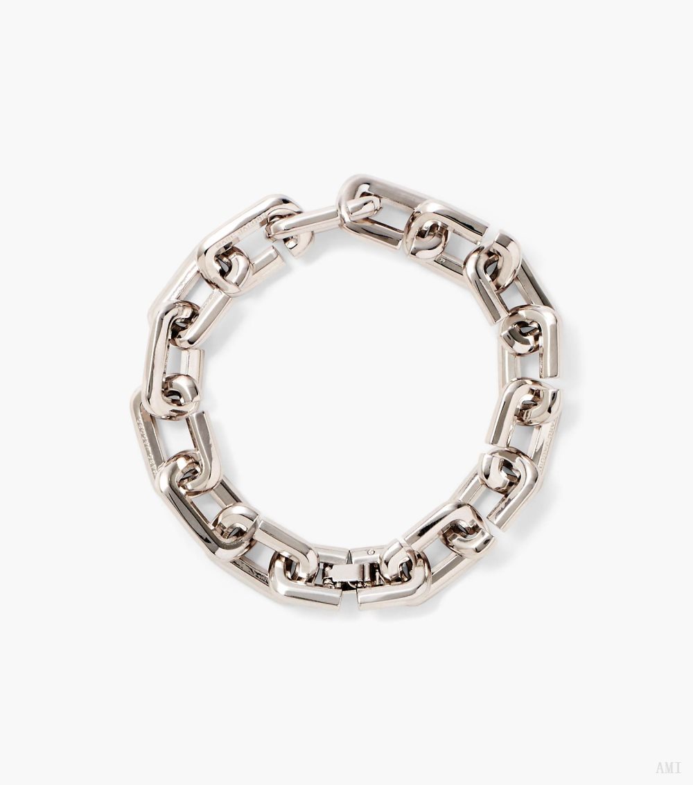 The J Marc Chain Link Bracelet - Silver